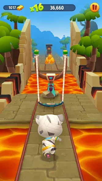 Talking Tom Gold Run [МОД Все открыто] APK Android Screenshot 5