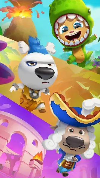 Talking Tom Time Rush [МОД Mega Pack] APK Android Screenshot 5