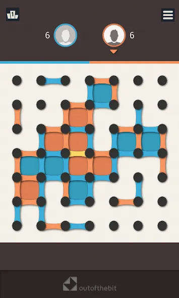 Dots and Boxes - Classic Strat (Дотс энд Бокс) [МОД Premium] APK Android Screenshot 1