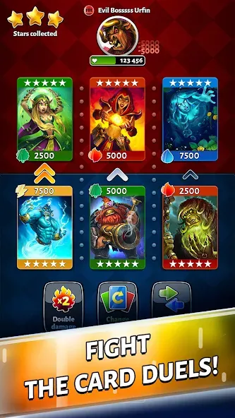 Cards out!  Epic PVP battles [МОД Mega Pack] APK Android Screenshot 2