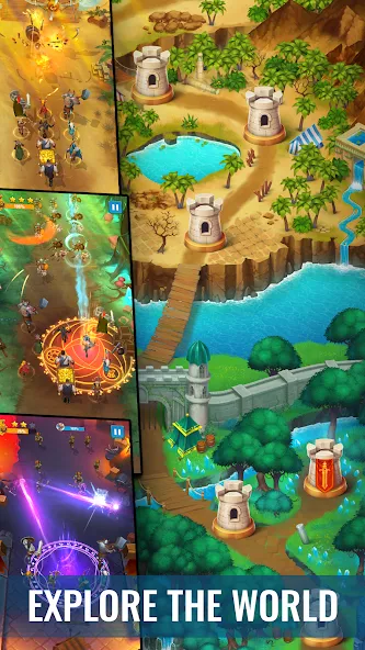 Raid & Rush - Heroes idle RPG [МОД Меню] APK Android Screenshot 5