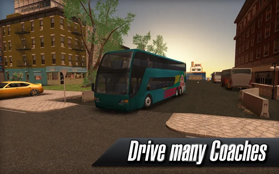Coach Bus Simulator (Коуч Бас Симулятор) [МОД Меню] APK Android Screenshot 3