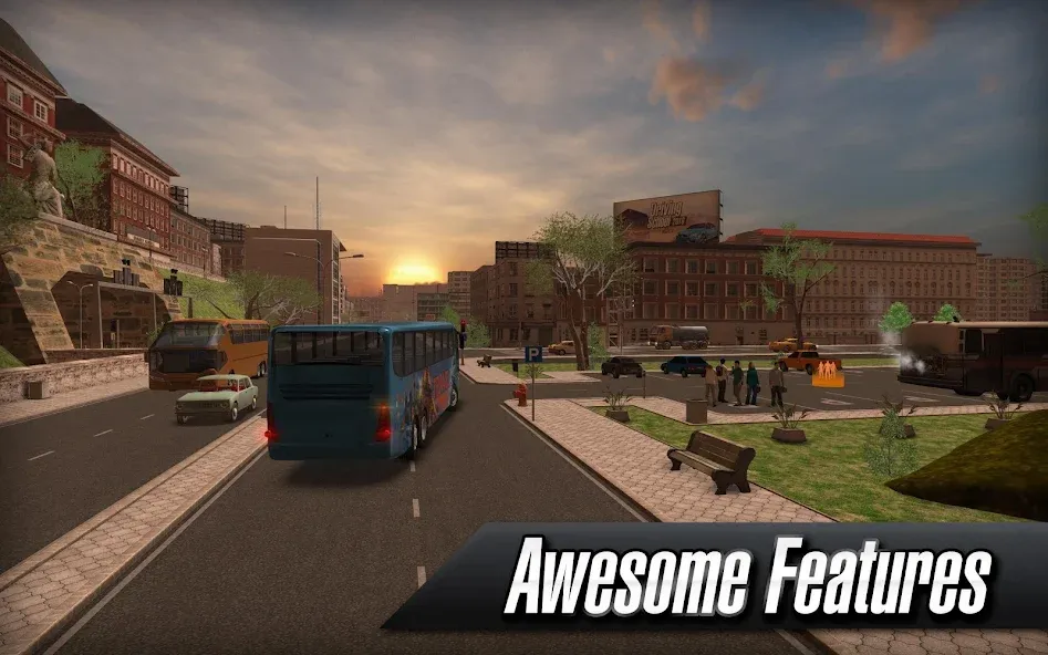 Coach Bus Simulator (Коуч Бас Симулятор) [МОД Меню] APK Android Screenshot 5