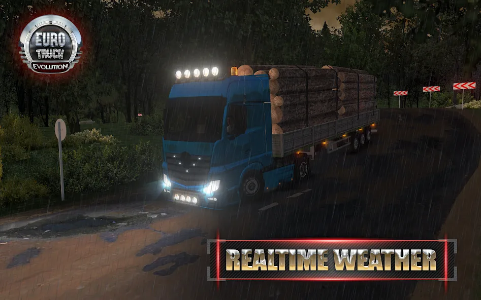 European Truck Simulator (Юро Трак Драйвер) [МОД Mega Pack] APK Android Screenshot 5