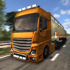 European Truck Simulator (Юро Трак Драйвер) [МОД Mega Pack] APK Android