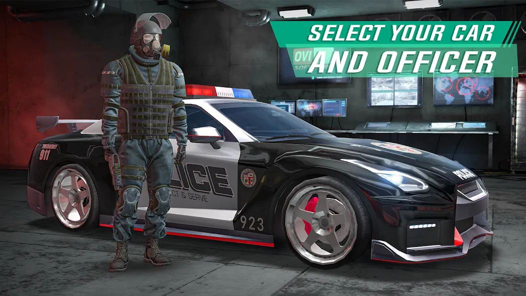 Police Sim 2022 Cop Simulator (Полиция Сим 2022) [МОД Premium] APK Android Screenshot 2
