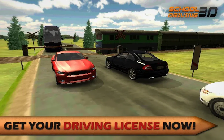 School Driving 3D (Скул Драйвинг 3Д) [МОД Меню] APK Android Screenshot 1