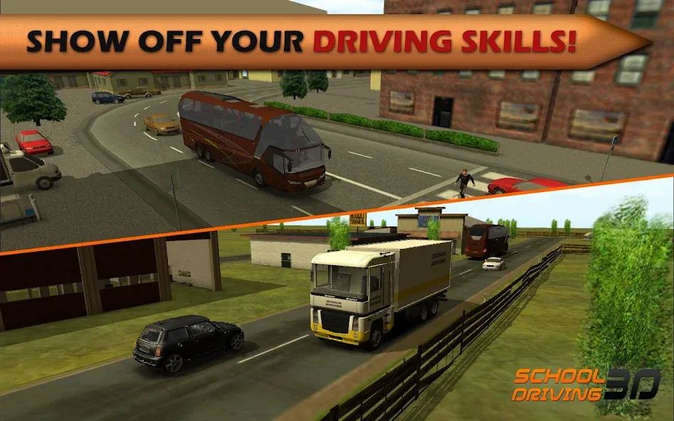 School Driving 3D (Скул Драйвинг 3Д) [МОД Меню] APK Android Screenshot 5