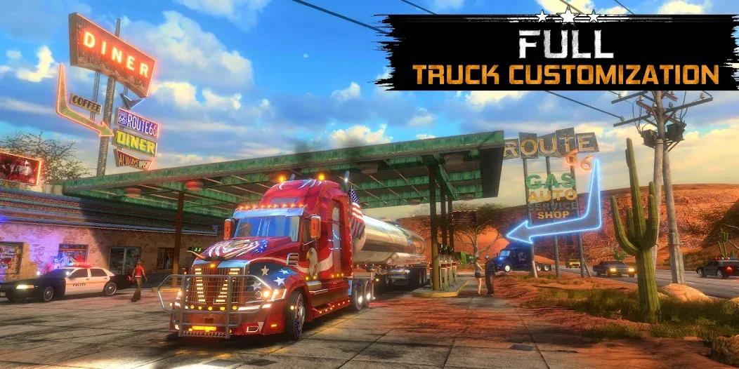 Truck Simulator USA Revolution (Трак Симулятор США Революция) [МОД Меню] APK Android Screenshot 5