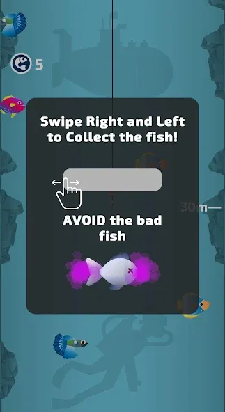 Idle Furry Fishing! [МОД Бесконечные монеты] APK Android Screenshot 4