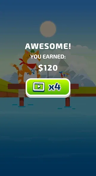 Idle Furry Fishing! [МОД Бесконечные монеты] APK Android Screenshot 5