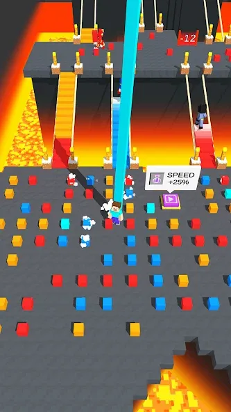 Craft Bridge Race (Крафт Бридж Рейс) [МОД Все открыто] APK Android Screenshot 3