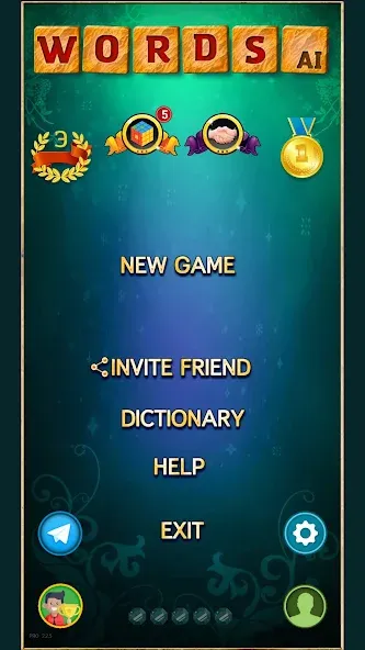 Word Game: Friends Offline [МОД Много денег] APK Android Screenshot 3