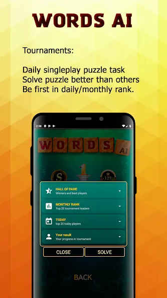 Words AI Friends Classic [МОД Меню] APK Android Screenshot 4