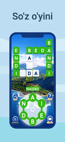 So'z o'yini - So'zni Toping [МОД Меню] APK Android Screenshot 2