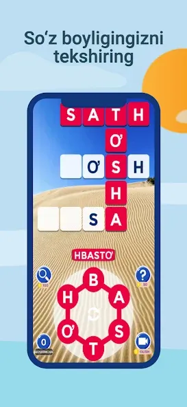 So'z o'yini - So'zni Toping [МОД Меню] APK Android Screenshot 4