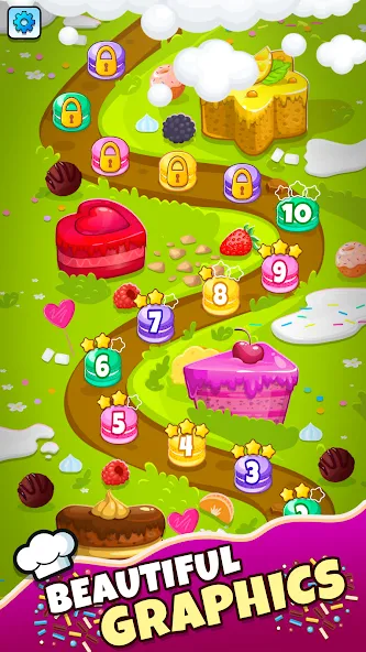 Piece of Cake! [МОД Все открыто] APK Android Screenshot 2