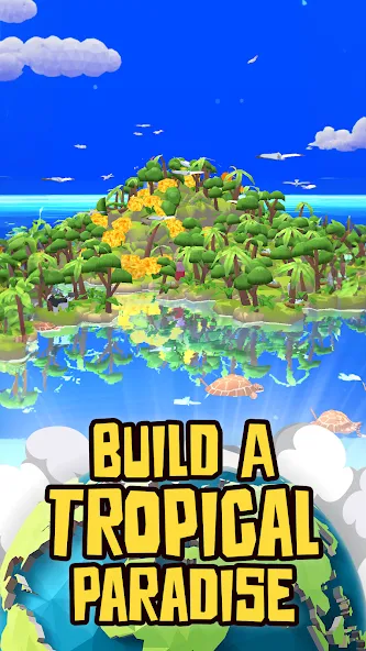 Volcano Island - Sim Game (Вулканический остров) [МОД Unlocked] APK Android Screenshot 4