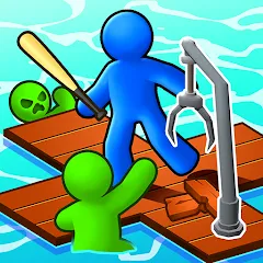 Zombie Raft (Зомби Рафт) [МОД Mega Pack] APK Android