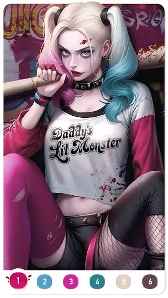 Clown Color, Paint by number [МОД Меню] APK Android Screenshot 1