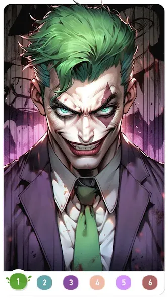 Clown Color, Paint by number [МОД Меню] APK Android Screenshot 3