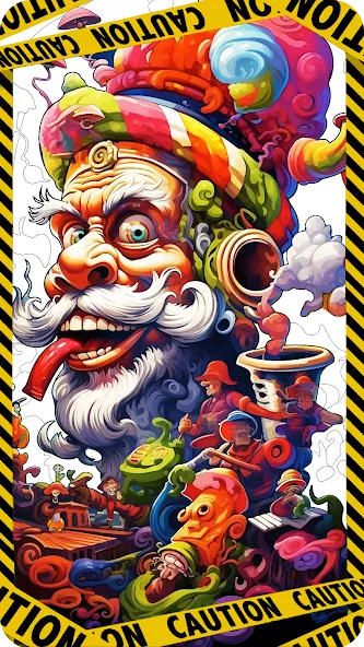 Dark Fantasy Coloring Games [МОД Бесконечные монеты] APK Android Screenshot 3