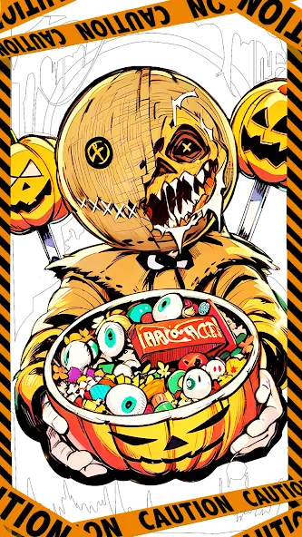 Dark Fantasy Coloring Games [МОД Бесконечные монеты] APK Android Screenshot 4