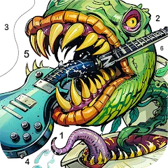 Dark Fantasy Coloring Games [МОД Бесконечные монеты] APK Android