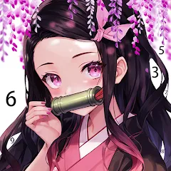 Painting Book - Anime Color [МОД Все открыто] APK Android
