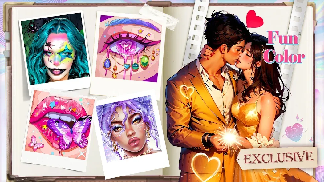 Fun Color:Happy Coloring games [МОД Unlocked] APK Android Screenshot 4