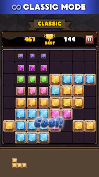Block Puzzle 8x8 (Блокголоволомка 88) [МОД Premium] APK Android Screenshot 2