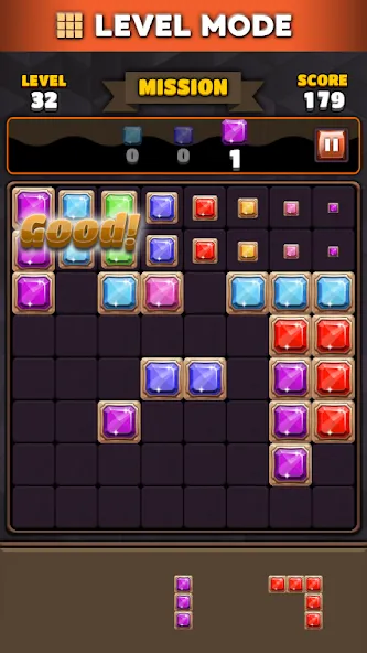 Block Puzzle 8x8 (Блокголоволомка 88) [МОД Premium] APK Android Screenshot 3