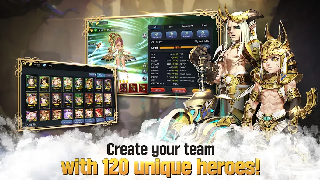 Legend of Pandonia (Легенда о Пандонии) [МОД Меню] APK Android Screenshot 2