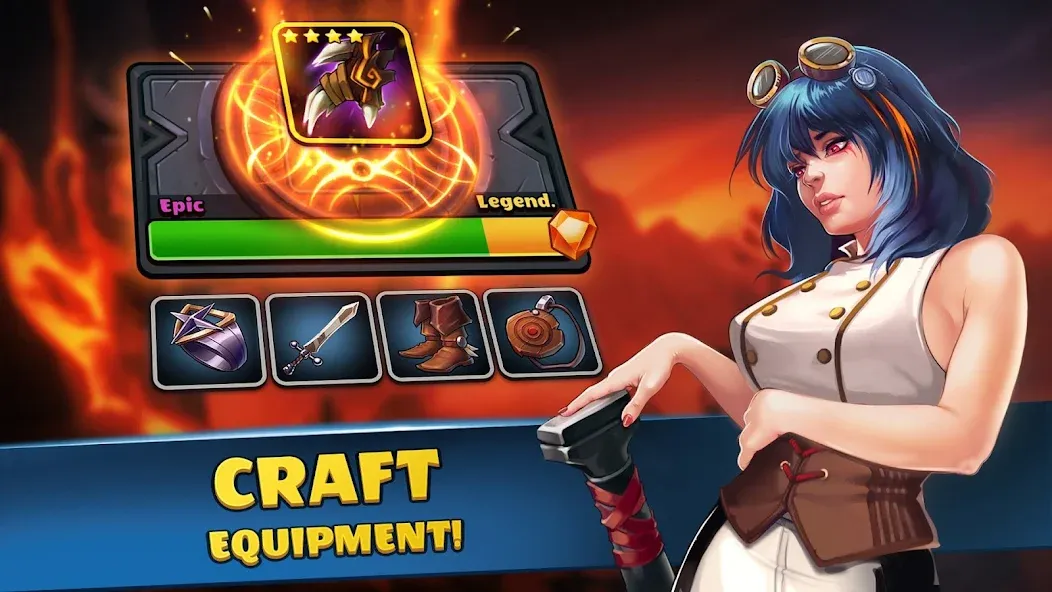 Auto Brawl Chess (Авто Бравл Шахматы) [МОД Меню] APK Android Screenshot 5