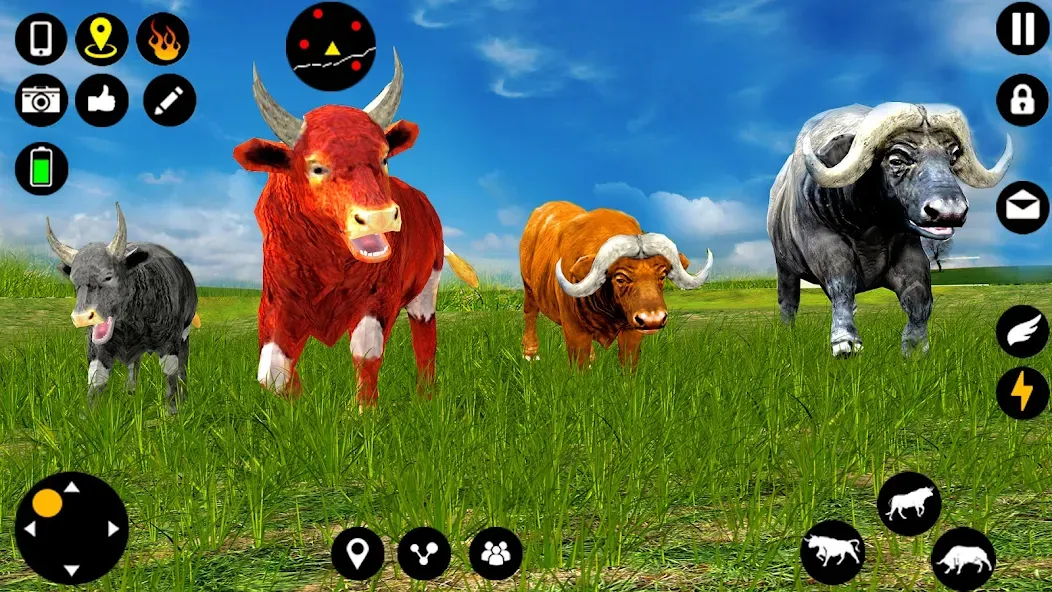 Angry Bull Attack Fight Games (Ангри Булл Атак Файт Геймс) [МОД Premium] APK Android Screenshot 5