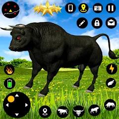 Angry Bull Attack Fight Games (Ангри Булл Атак Файт Геймс) [МОД Premium] APK Android
