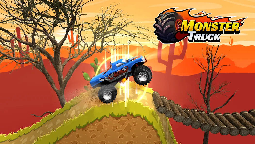 Monster truck: Extreme racing [МОД Бесконечные монеты] APK Android Screenshot 1