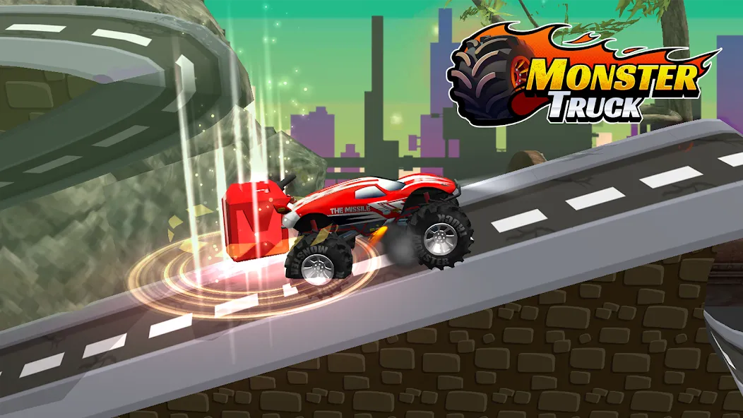 Monster truck: Extreme racing [МОД Бесконечные монеты] APK Android Screenshot 3