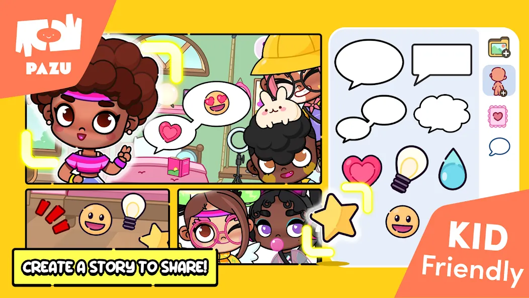 Avatar Maker Dress up for kids [МОД Mega Pack] APK Android Screenshot 3