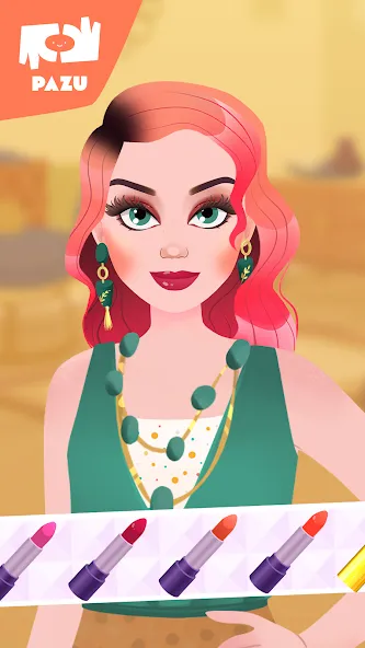 Makeup Girls: Dress up games [МОД Все открыто] APK Android Screenshot 4