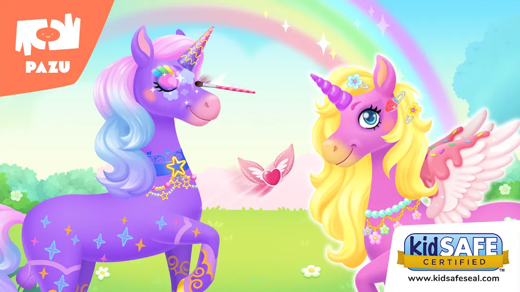 My Unicorn dress up for kids [МОД Mega Pack] APK Android Screenshot 1