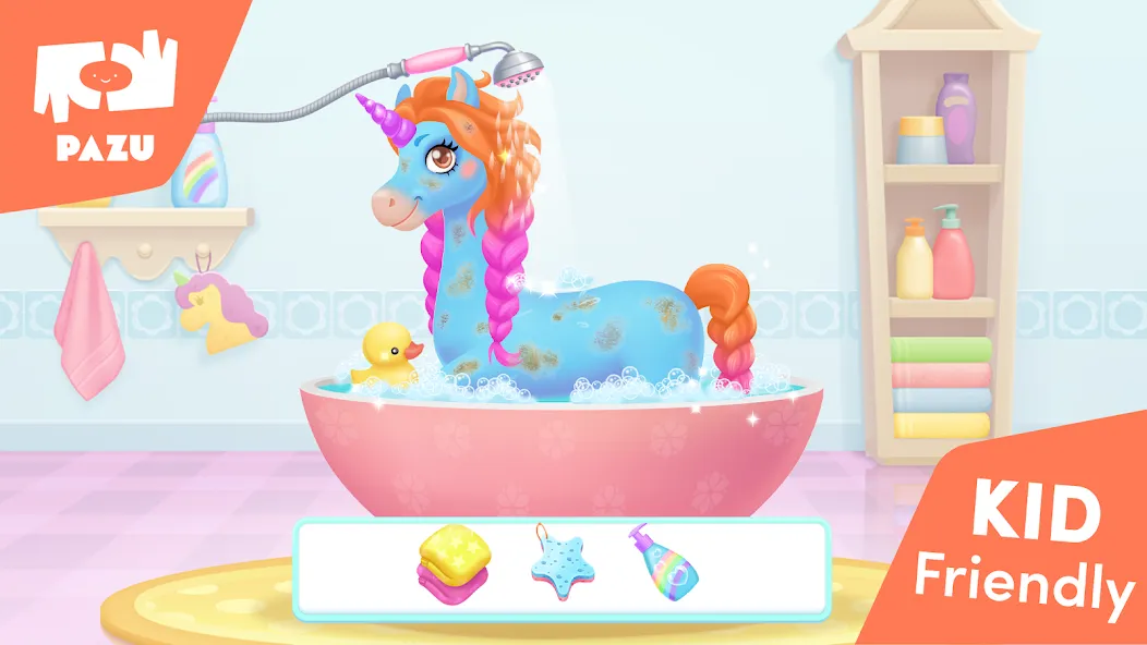 My Unicorn dress up for kids [МОД Mega Pack] APK Android Screenshot 3