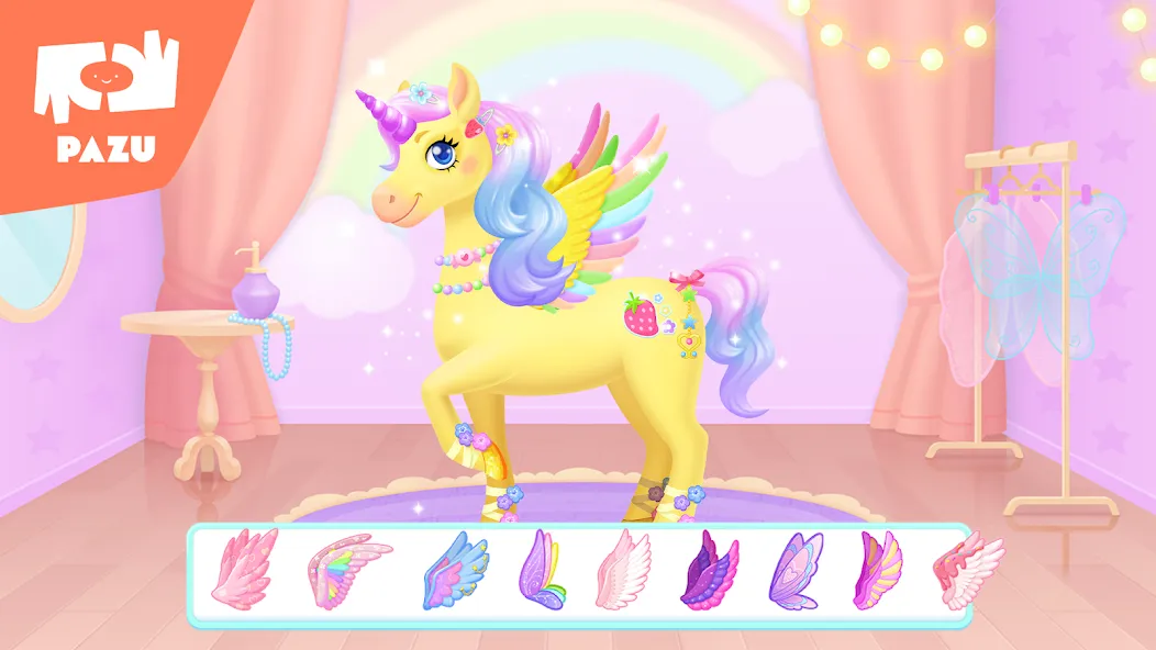 My Unicorn dress up for kids [МОД Mega Pack] APK Android Screenshot 4