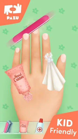 Girls Nail Salon - Kids Games [МОД Mega Pack] APK Android Screenshot 3