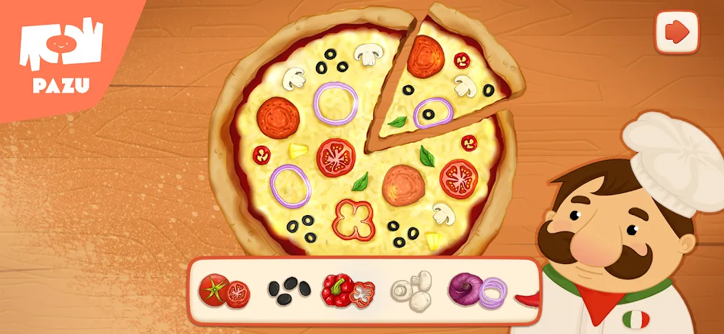 Pizza maker cooking games [МОД Меню] APK Android Screenshot 5