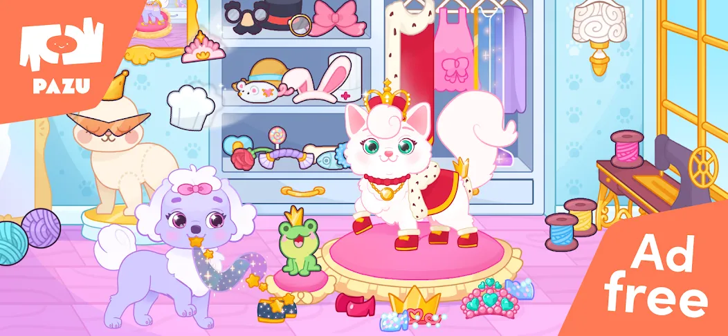 Princess Palace Pets World [МОД Меню] APK Android Screenshot 1