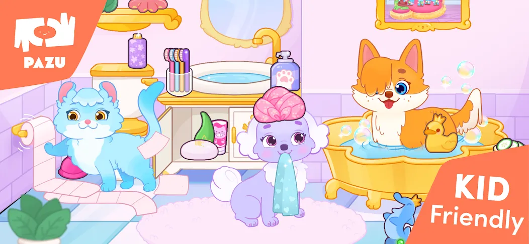 Princess Palace Pets World [МОД Меню] APK Android Screenshot 2