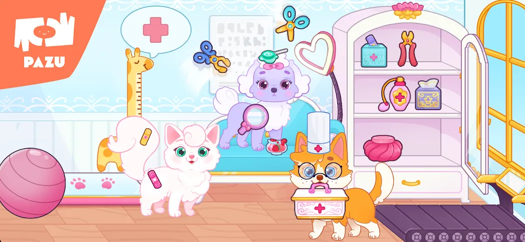 Princess Palace Pets World [МОД Меню] APK Android Screenshot 3