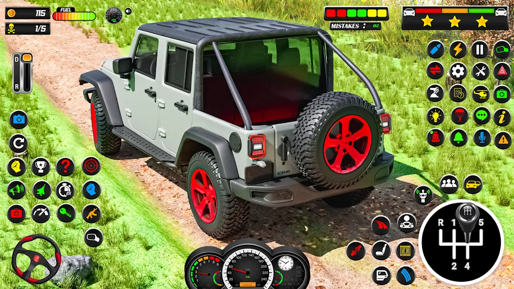 Offroad 4x4 Jeep Driving Game [МОД Mega Pack] APK Android Screenshot 2