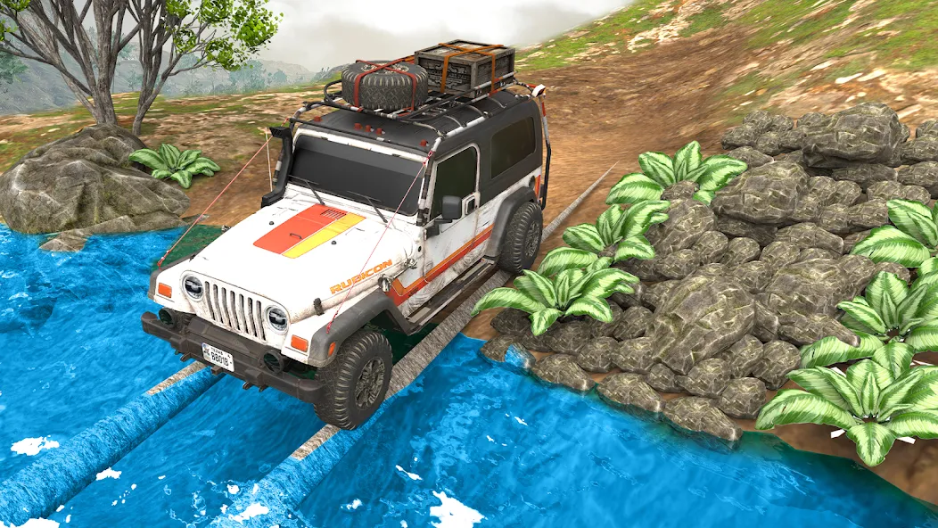 Offroad 4x4 Jeep Driving Game [МОД Mega Pack] APK Android Screenshot 5